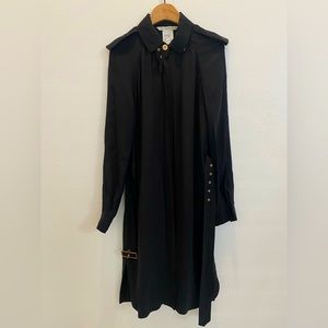 Diane von Furstenberg Black Silk Jacket